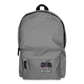 VIDEOSPIEL-CONTROLLER - Rucksack - Mittelgrau - Vorne