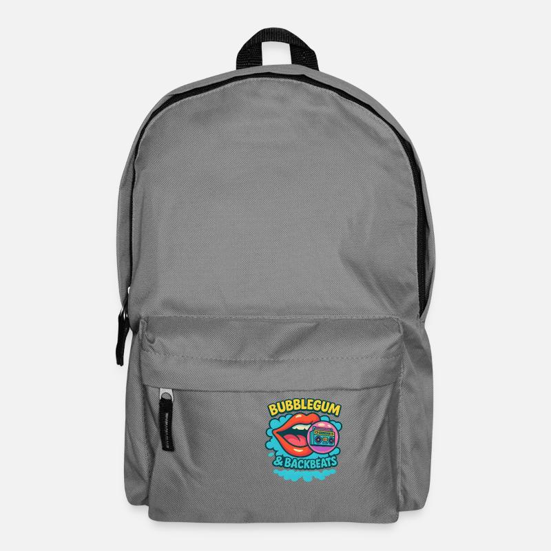 Bubblegum & Backbeats - Rucksack - Mittelgrau