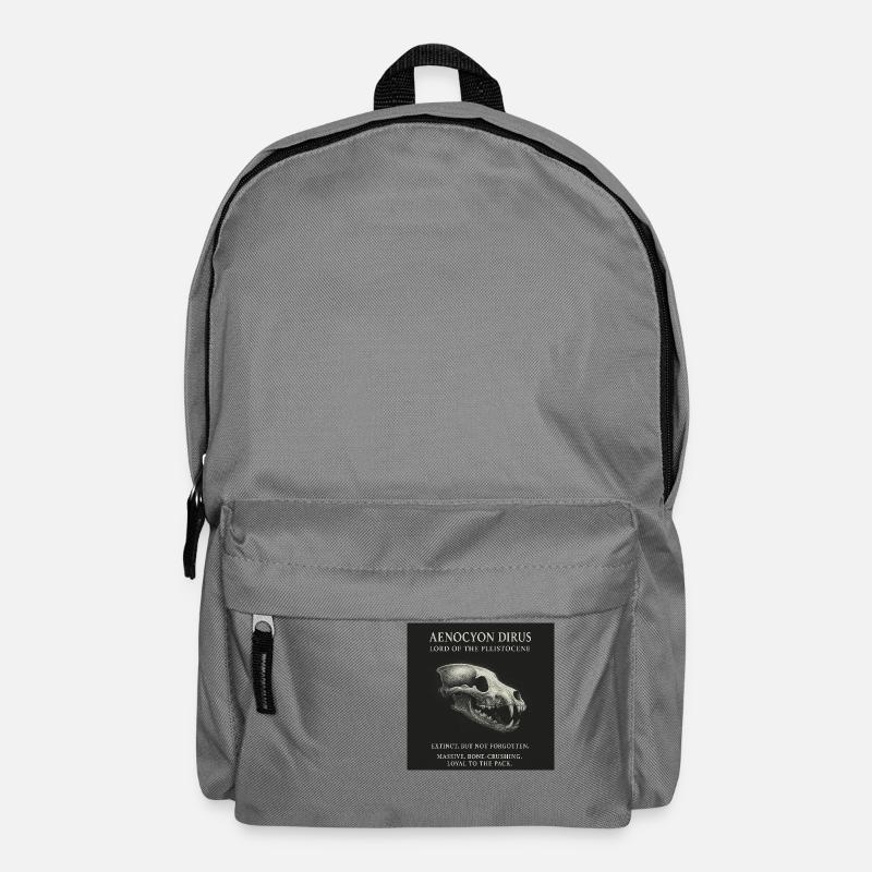 Direwolf - Aenocyon Dirus - Backpack - elephant grey