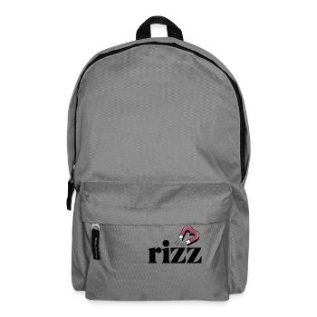 Rizz Magnet: Attract Your Charm with Magnet Heart - Backpack - elephant grey - Front