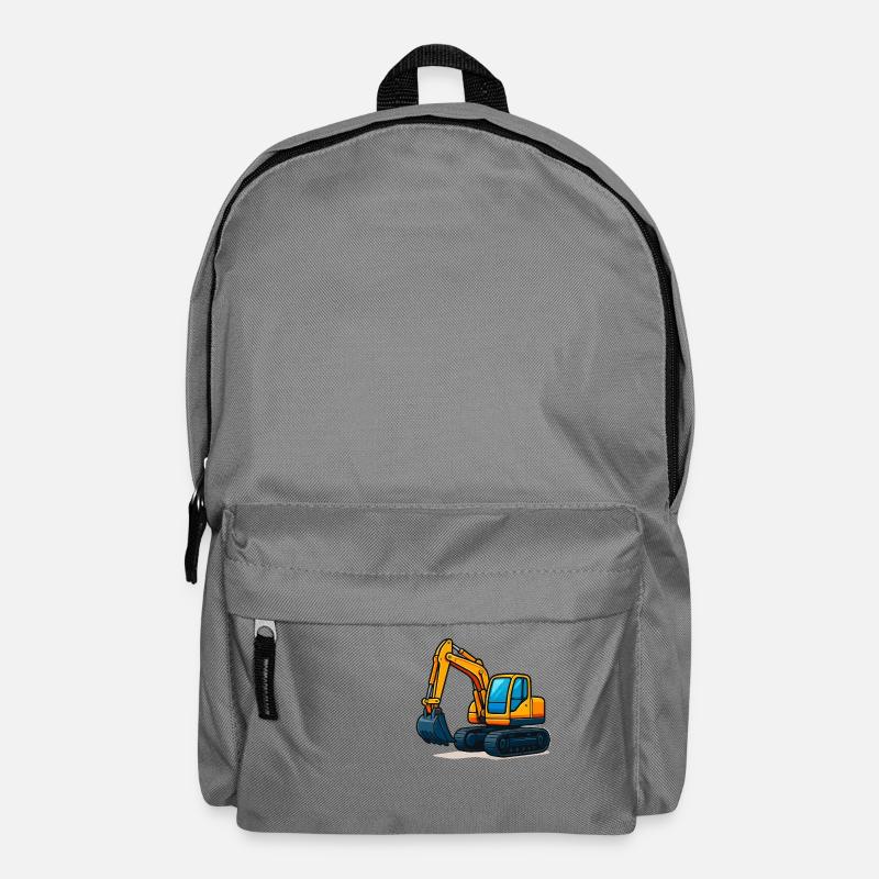 bagger comic 1 - Rucksack - Mittelgrau