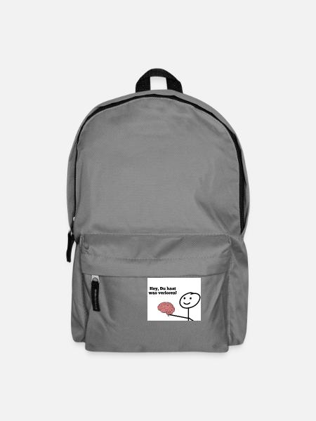 Hey, Du hast was verloren! - Rucksack - Mittelgrau