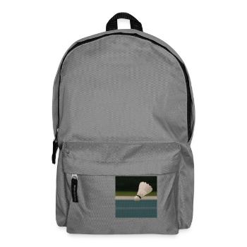 Sportarten - Badminton - Rucksack - Mittelgrau - Vorne