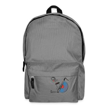 Mr. Saxxy DJ - Rucksack - Mittelgrau - Vorne