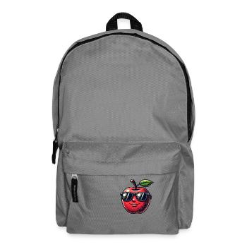 apfel - Rucksack - Mittelgrau - Vorne