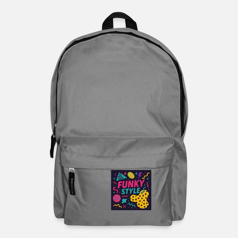 Funky Style – Memphis Madness - Rucksack - Mittelgrau