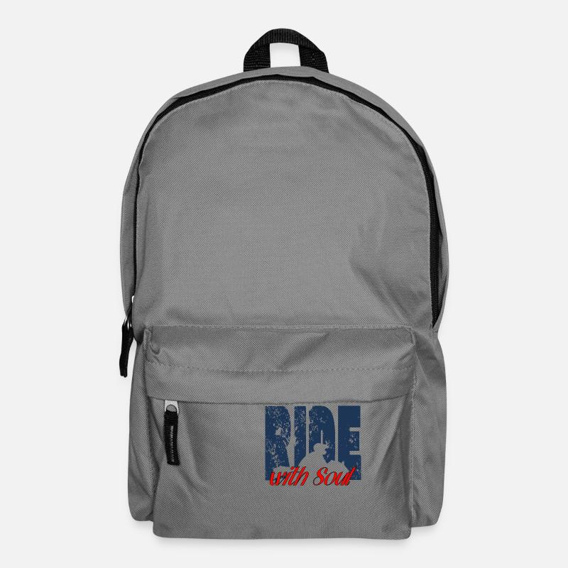 RideWithSoul - Rucksack - Mittelgrau