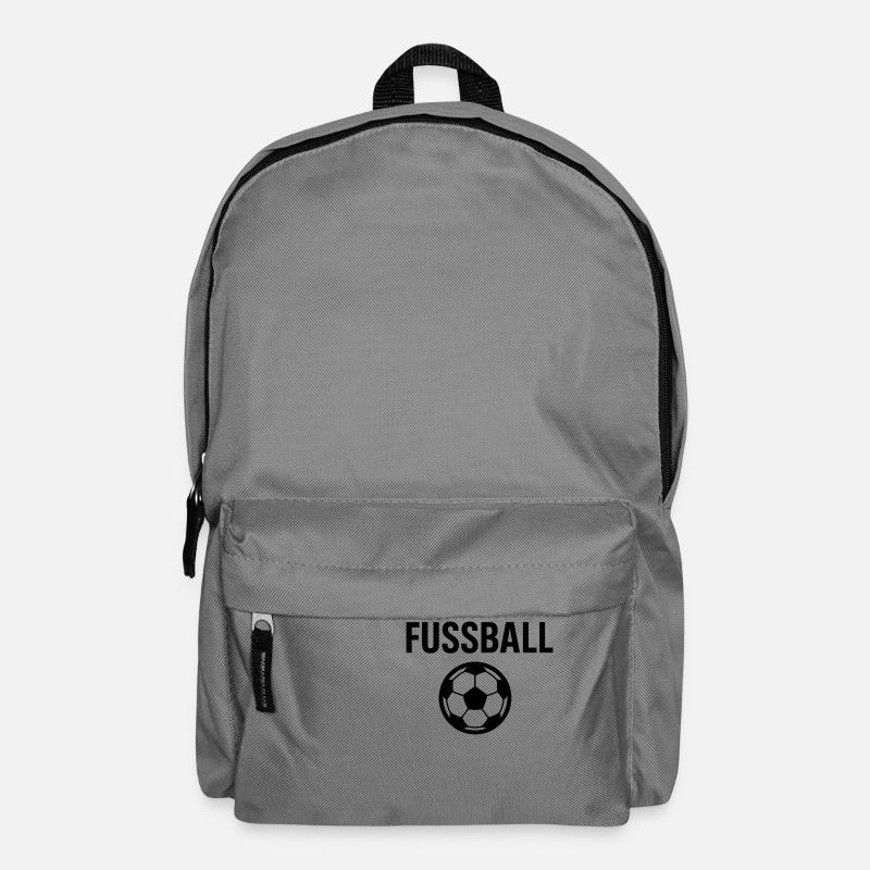 FUSSBALL – Klassisch & Zeitlos - Rucksack - Mittelgrau