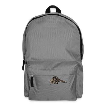 Pangolin Schuppentier farbig - Rucksack - Mittelgrau - Vorne