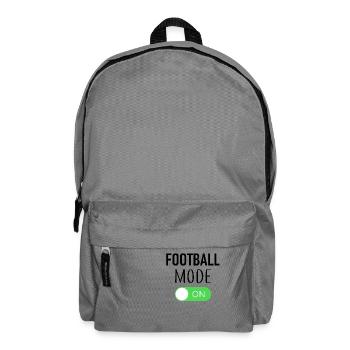 Football Mode On - Fußball - Fussball - Backpack - elephant grey - Front