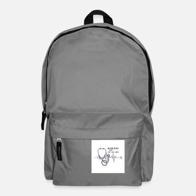 Nurse off Duty - Backpack - elephant grey
