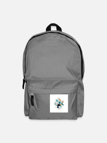 Moderne Natur - Rucksack - Mittelgrau