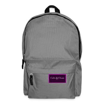 Calm & Chaos - Backpack - elephant grey - Front