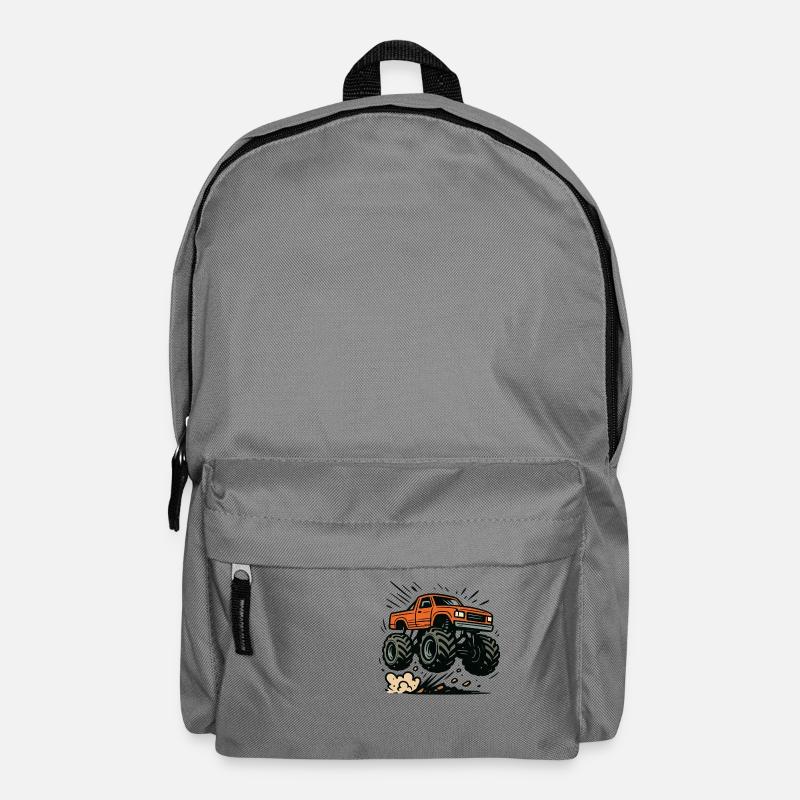 Monstertruck - Rucksack - Mittelgrau