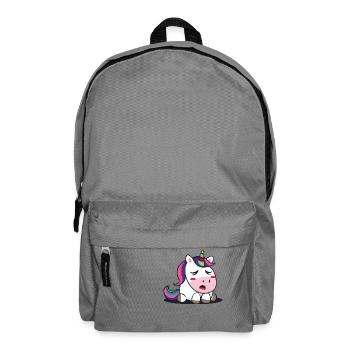 Bébé licorne - Sac à dos - gris éléphant - Devant
