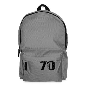 70 Number Leotard - Backpack - elephant grey - Front