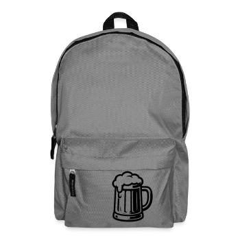 Beer Beer Mug - Backpack - elephant grey - Front
