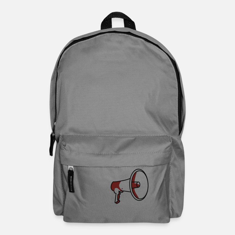 Président, propre texte - Sac à dos - gris éléphant