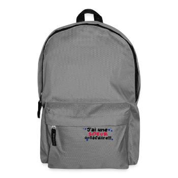 mA SOEUR déchire - Sac à dos - gris éléphant - Devant