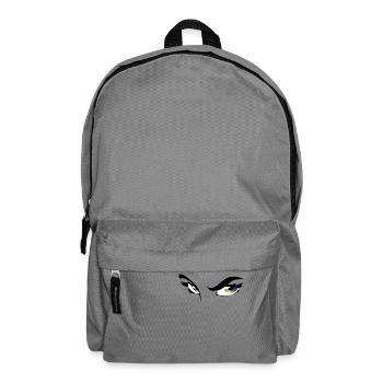 Rainbow 34b - Augen - Gesicht - face - Rucksack - Mittelgrau - Vorne