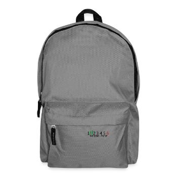 ONEdownFIVEup - Backpack - elephant grey - Front
