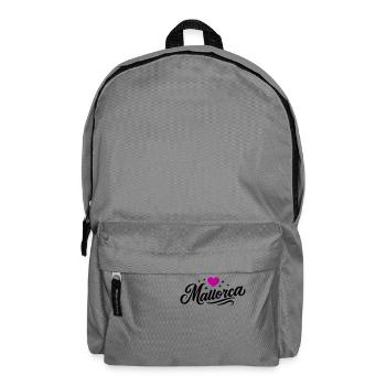 Mallorca Herz - Rucksack - Mittelgrau - Vorne