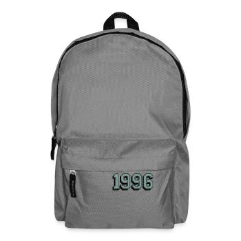1996 Birthday Year Aging Age 29 Years Old - Backpack - elephant grey - Front