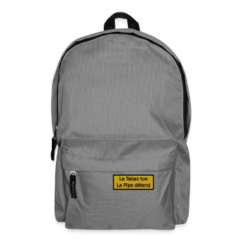 La Pipe détend - Rucksack - Mittelgrau - Vorne
