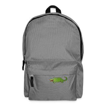 Crocodile - Sac à dos - gris éléphant - Devant