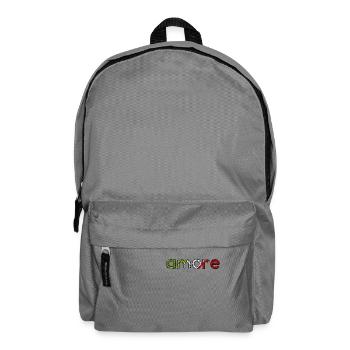 amore - Italia - Italy - Love Italian Love - Backpack - elephant grey - Front
