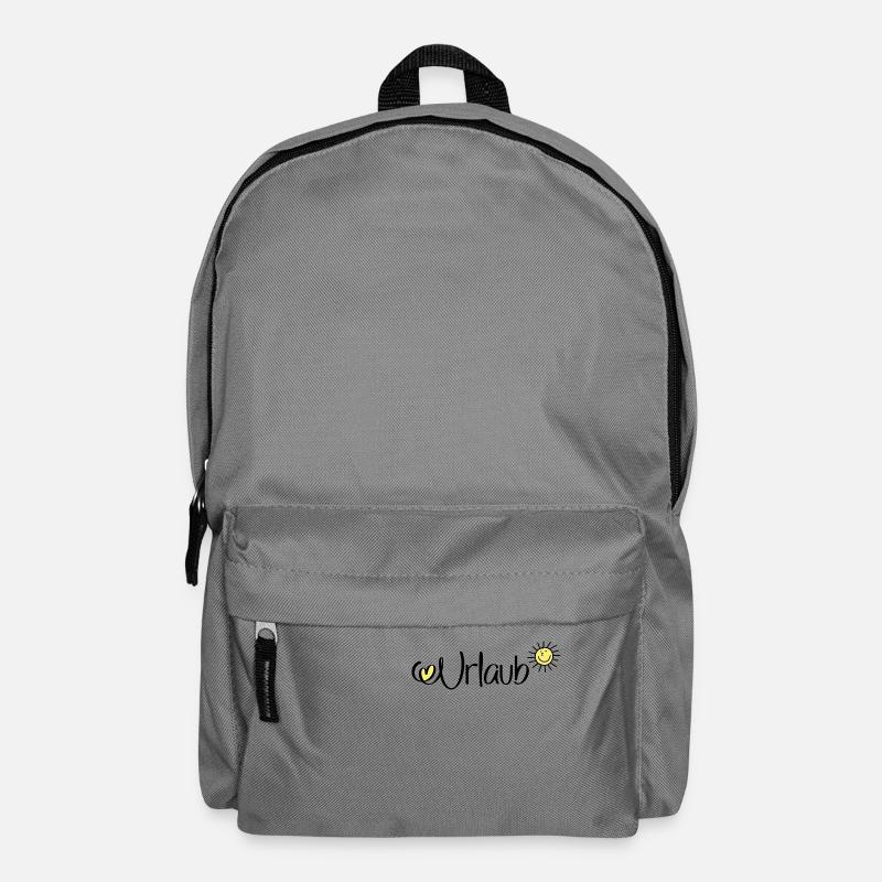 Urlaub - Rucksack - Mittelgrau