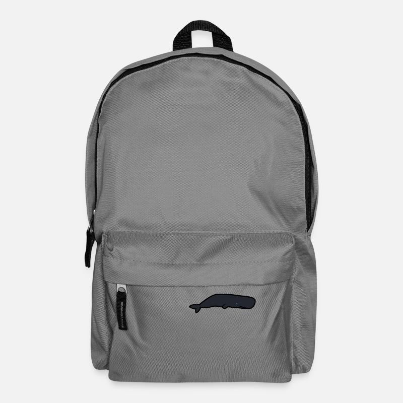 Pottwal - Rucksack - Mittelgrau