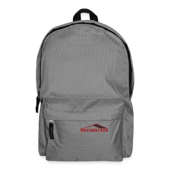 dachdecker_2 - Rucksack - Mittelgrau - Vorne
