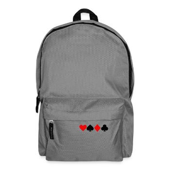 Kartendeck - Rucksack - Mittelgrau - Vorne