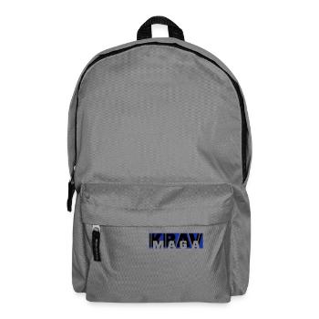 krav_maga_vec_2 en - Backpack - elephant grey - Front
