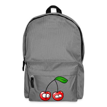 les cerises - Sac à dos - gris éléphant - Devant