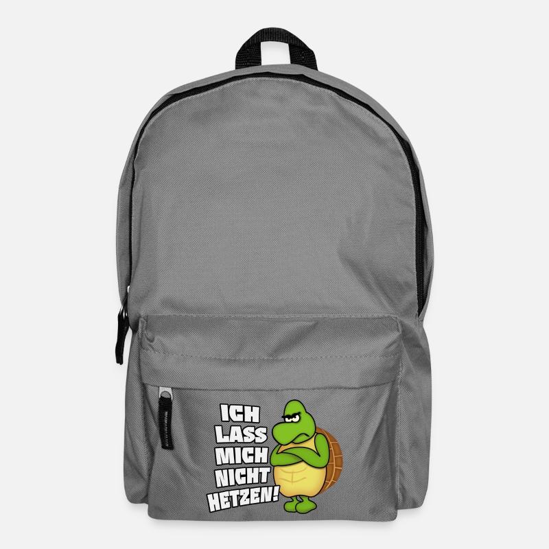 I let not rush me! - Backpack - elephant grey
