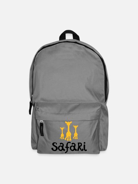 safari - Rucksack - Mittelgrau