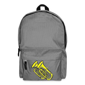 tubiste - Sac à dos - gris éléphant - Devant