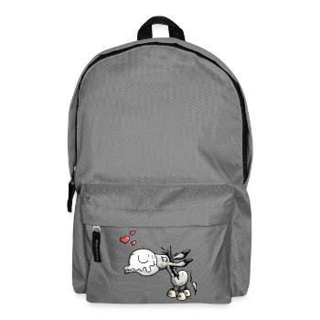 Donkey Kiss - Backpack - elephant grey - Front