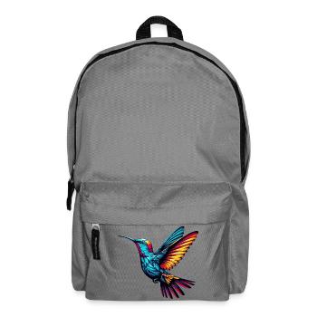 Kolibri - Rucksack - Mittelgrau - Vorne