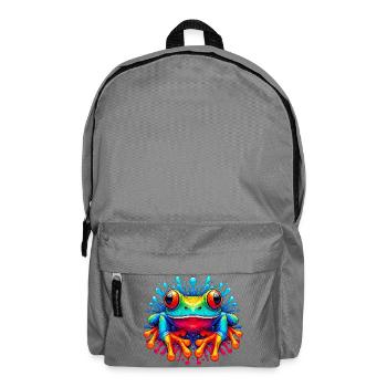 Frog - Backpack - elephant grey - Front