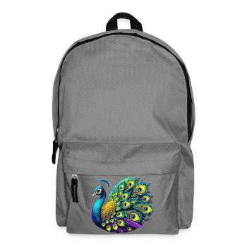 Pfau - Rucksack - Mittelgrau - Vorne
