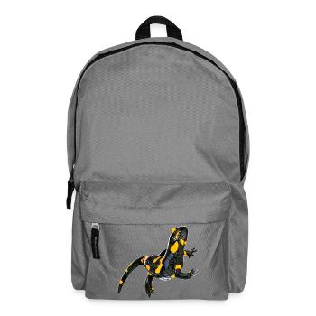 Feuersalamander - Rucksack - Mittelgrau - Vorne