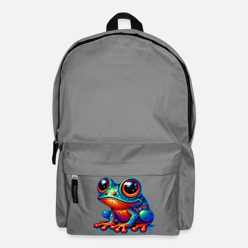 Frosch - Rucksack - Mittelgrau