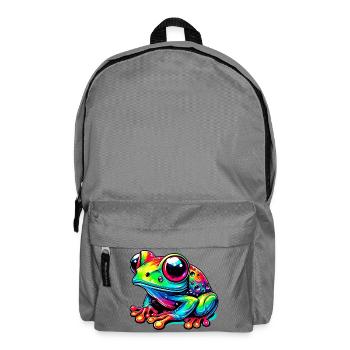 Frog - Backpack - elephant grey - Front