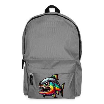 Piranha - Rucksack - Mittelgrau - Vorne