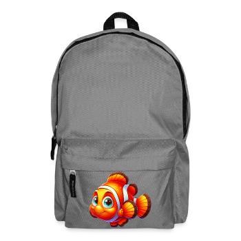 Clownfish - Backpack - elephant grey - Front
