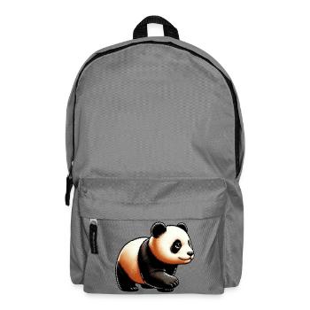 Panda - Rucksack - Mittelgrau - Vorne