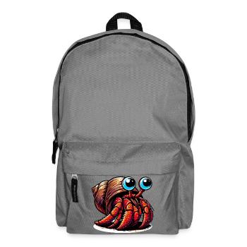 Hermit crab - Backpack - elephant grey - Front